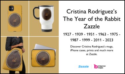 Cristina Rodriguez's The Year of the Rabbit Zazzle
