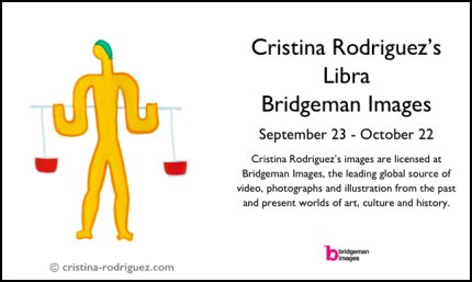 Cristina Rodriguez's Libra in Bridgeman Images