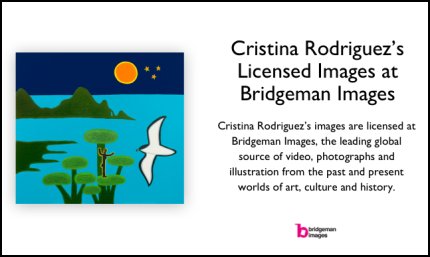 Cristina Rodriguez's Licensed Images at Bridgeman Images