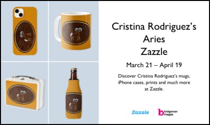 Cristina Rodriguez's Aries Zazzle 2024