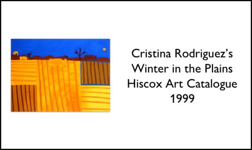 Cristina Rodriguez's Winter in the Plains Hiscox Art Catalogue 1999