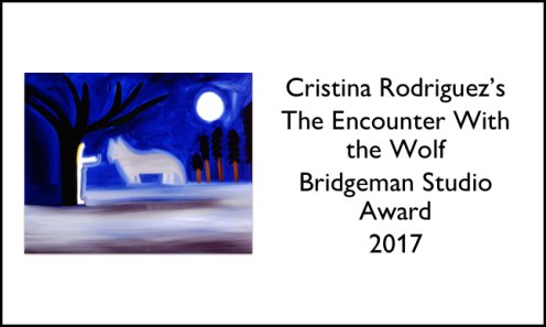 Cristina Rodriguez's The Encounter with the Wolf Bridgeman Studio Award 2017