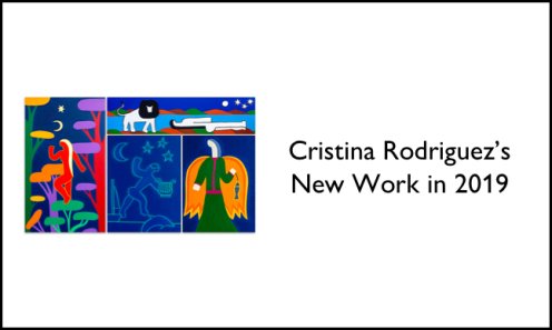 Cristina Rodriguez's New work in 2019