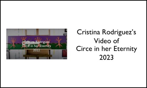 Cristina Rodriguez's Video of Circle in her Eternity 2023