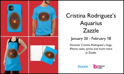 Cristina Rodriguez's Aquarius Zazzle 2024