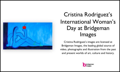 Cristina Rodriguez's International Woman's Day at Bridgeman Images